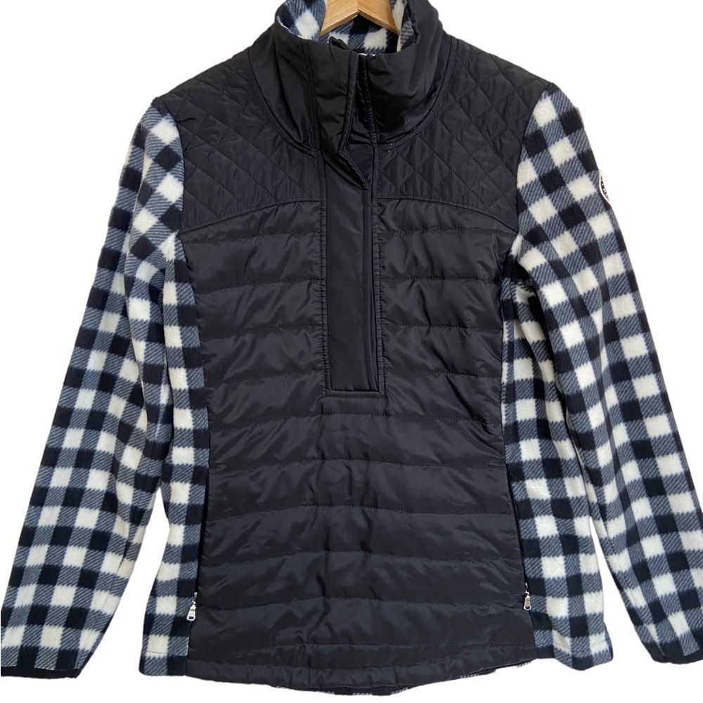 Lauren Ralph Lauren Quilted Fleece Jacket - Picture 3 of 13